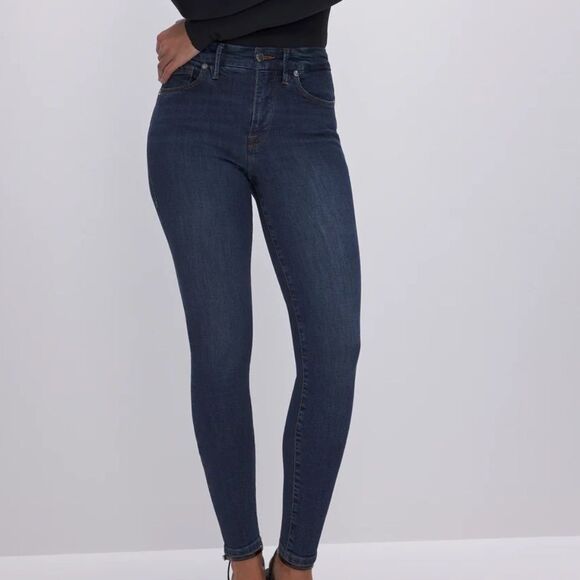 Good American Good Legs High Rise Skinny Jeans Sz 27 - Picture 1 of 11